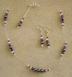 Aquarius Necklace and Earring Set