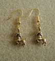 Capricorn Charm Earrings