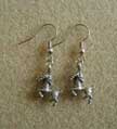 Capricorn Charm Earrings