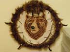 bear wall hanging