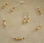 Leo Necklace and Earring Set