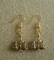 Libra Charm Earrings