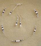 Libra Necklace and Earring Set